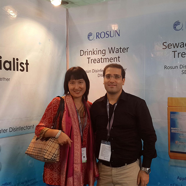 Rosun attended watertech india 2014