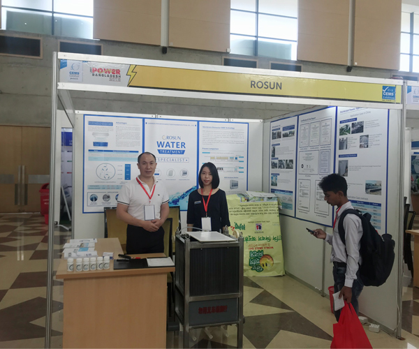 Rosun Attended Bangladesh Power And Water Treatment Exhibition 2018