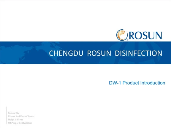 Disinfectant Powder DW 1 Product Introduction